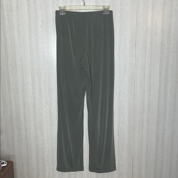 🆕 EASYWEAR By Chicos Elegant Olive Green Women's Pants Size 0/Small - Picture 3 of 4